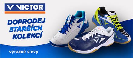 vybrané modely badmintonové obuvi VICTOR v doprodeji za akční ceny