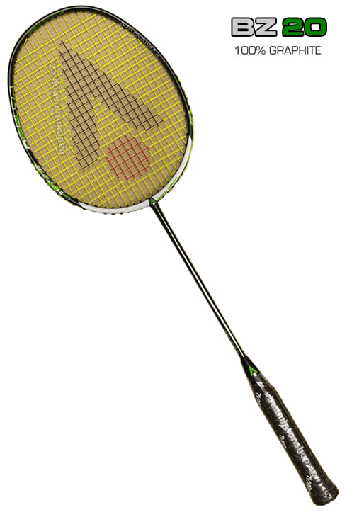 badmintonová raketa KARAKAL BZ 20 2.1 BLACK/GREEN