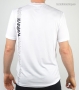badmintonové triko KARAKAL ACTIVE TEE WHITE